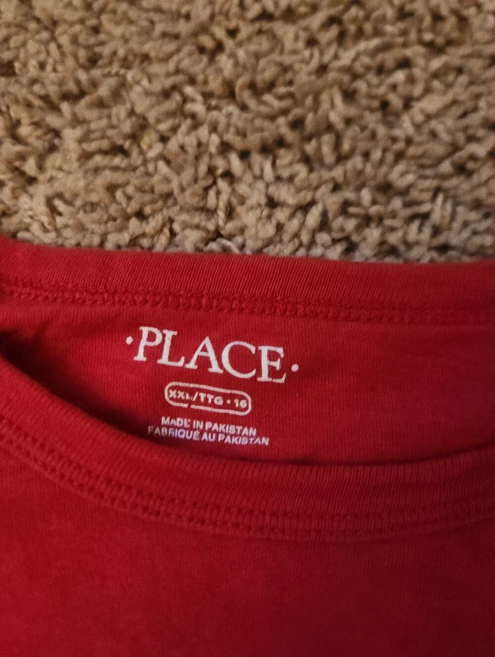 The Childrens Place Kids Multi-Color T-Shirt Lot 7 XL, XXL